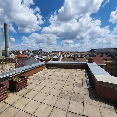 Master Apartment With Air Condition And Separated Rooftop Terrace ブダペスト エクステリア 写真